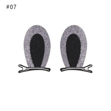 Load image into Gallery viewer, 1 Pair HOT New Sweet Funny 6 Colors Bell Cat Ears Hair Clip Cosplay Anime Costume Halloween Birthday Party Hair Accessories Clip