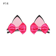 Load image into Gallery viewer, 1 Pair HOT New Sweet Funny 6 Colors Bell Cat Ears Hair Clip Cosplay Anime Costume Halloween Birthday Party Hair Accessories Clip