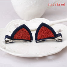 Load image into Gallery viewer, 1 Pair HOT New Sweet Funny 6 Colors Bell Cat Ears Hair Clip Cosplay Anime Costume Halloween Birthday Party Hair Accessories Clip