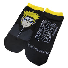 Load image into Gallery viewer, 1 pairs Naruto Anime Cotton Socks Cute Female Kawaii Summer Short Socks Women Casual Soft Funny Socks