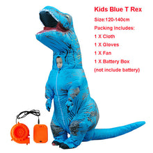 Load image into Gallery viewer, Adult Inflatable Costume Dinosaur Costumes T REX Blow Up Fancy Dress Mascot Cosplay Costume For Men Women Kids Dino Cartoon