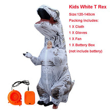 Load image into Gallery viewer, Adult Inflatable Costume Dinosaur Costumes T REX Blow Up Fancy Dress Mascot Cosplay Costume For Men Women Kids Dino Cartoon