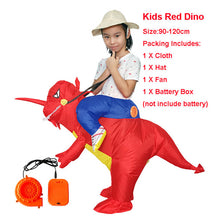 Load image into Gallery viewer, Adult Inflatable Costume Dinosaur Costumes T REX Blow Up Fancy Dress Mascot Cosplay Costume For Men Women Kids Dino Cartoon