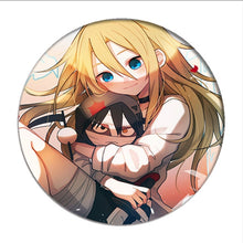 Load image into Gallery viewer, 1pcs Anime Angels of Death Cosplay Badge Cartoon Rachel Gardner Ray Brooch Pins Zack Collection bags Badges for Backpacks