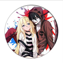 Load image into Gallery viewer, 1pcs Anime Angels of Death Cosplay Badge Cartoon Rachel Gardner Ray Brooch Pins Zack Collection bags Badges for Backpacks