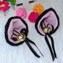Load image into Gallery viewer, 1 Pair HOT New Sweet Funny 6 Colors Bell Cat Ears Hair Clip Cosplay Anime Costume Halloween Birthday Party Hair Accessories Clip