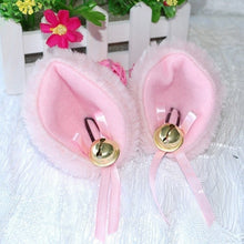 Load image into Gallery viewer, 1 Pair HOT New Sweet Funny 6 Colors Bell Cat Ears Hair Clip Cosplay Anime Costume Halloween Birthday Party Hair Accessories Clip